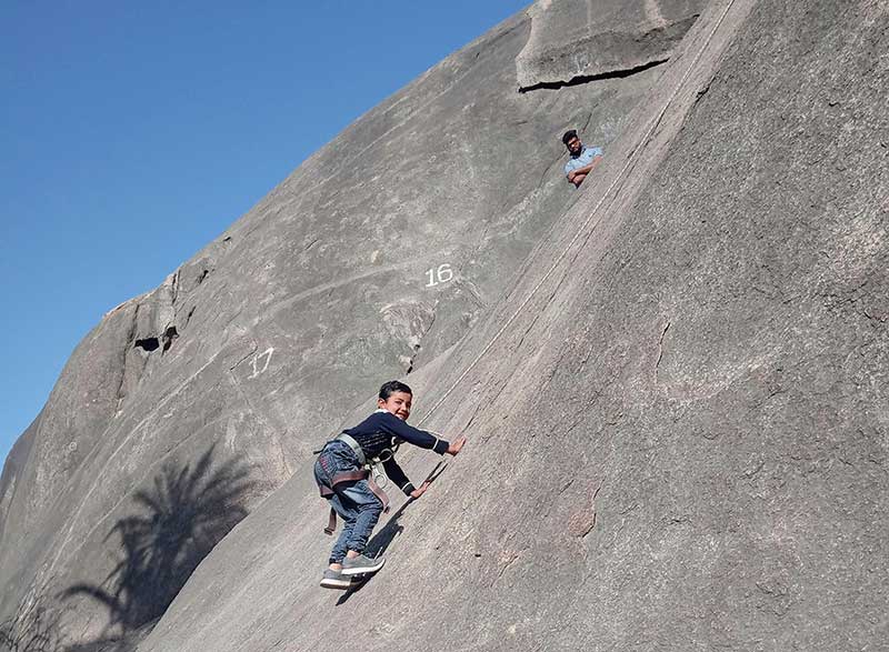Rock Climbing in Mount Abu  Adventure - Rising Adventures